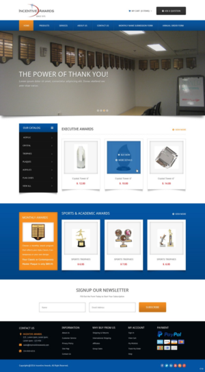 Web Design by pb for this project | Design: #9923743