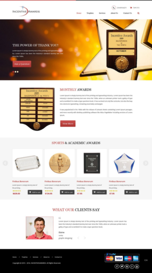 Web Design by pb for this project | Design: #9932502