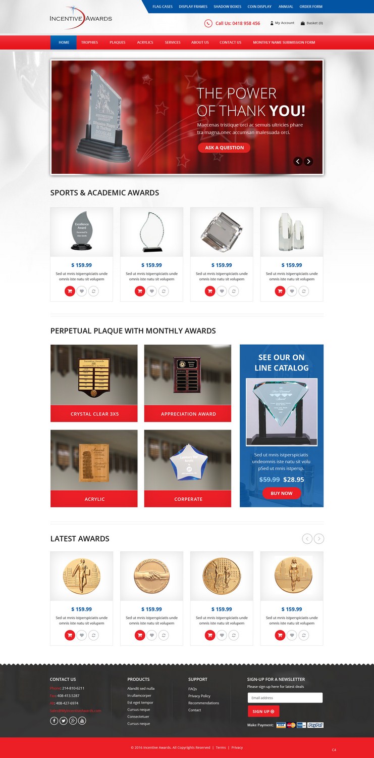 Web Design by pb for this project | Design #9932505