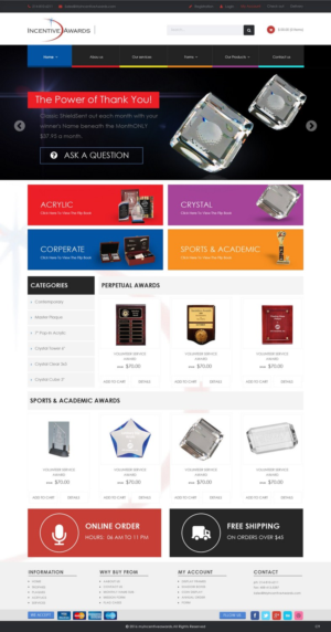 Web Design by pb for this project | Design: #9932508