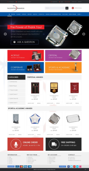 Web Design by pb for this project | Design: #9932509