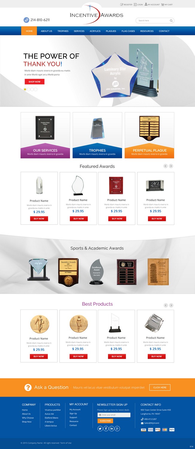 Web Design par pb pour ce projet | Design #9932510