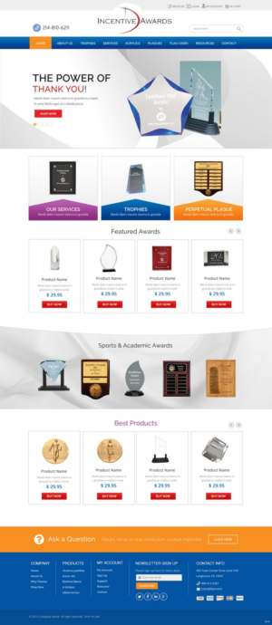Web Design by pb for this project | Design: #9932510