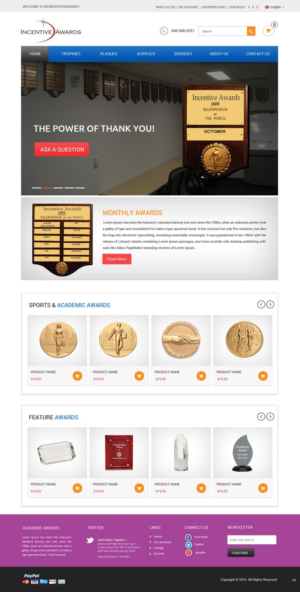 Web Design by pb for this project | Design: #9932512