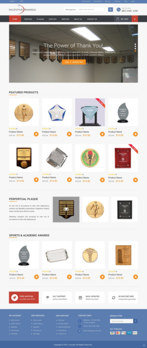 Web Design by pb for this project | Design: #9934574