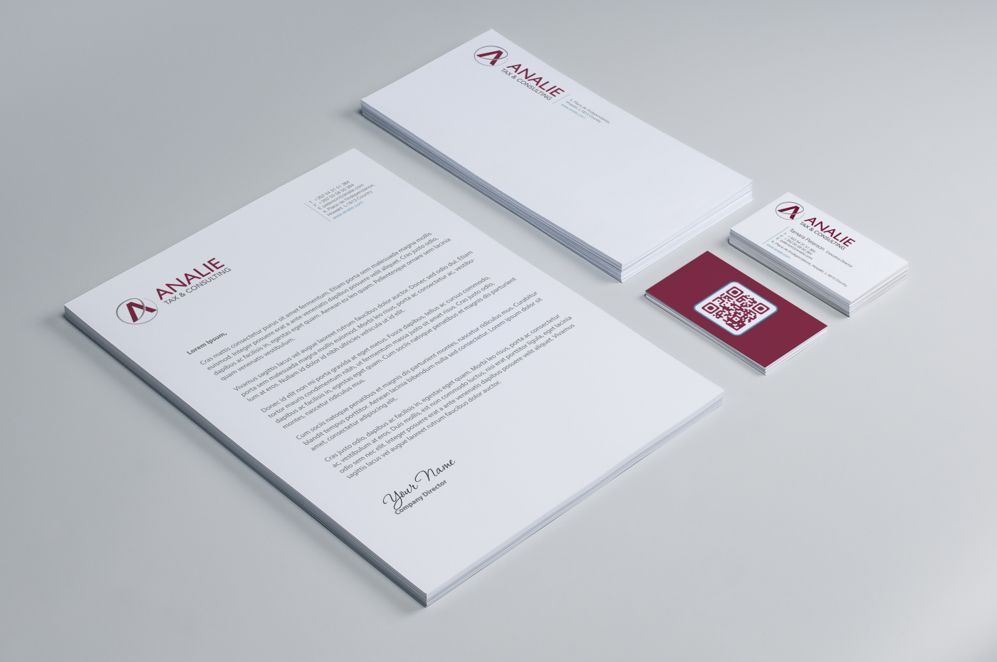 Schreibwaren-Design von HYPdesign für Analie Sarl | Design #2144188