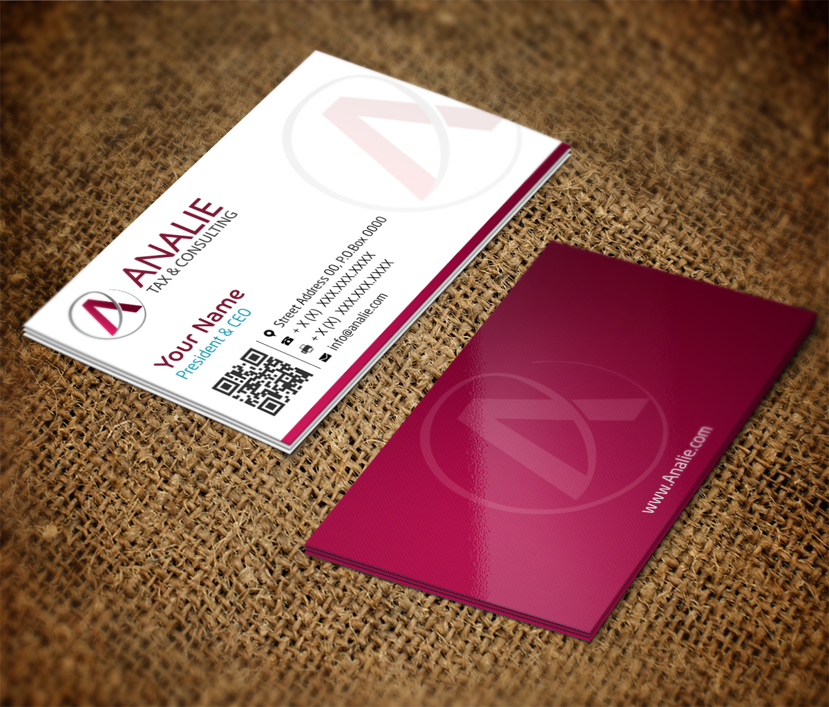 Diseño de Papelería por Mulugeta para Analie Sarl | Diseño #2157939