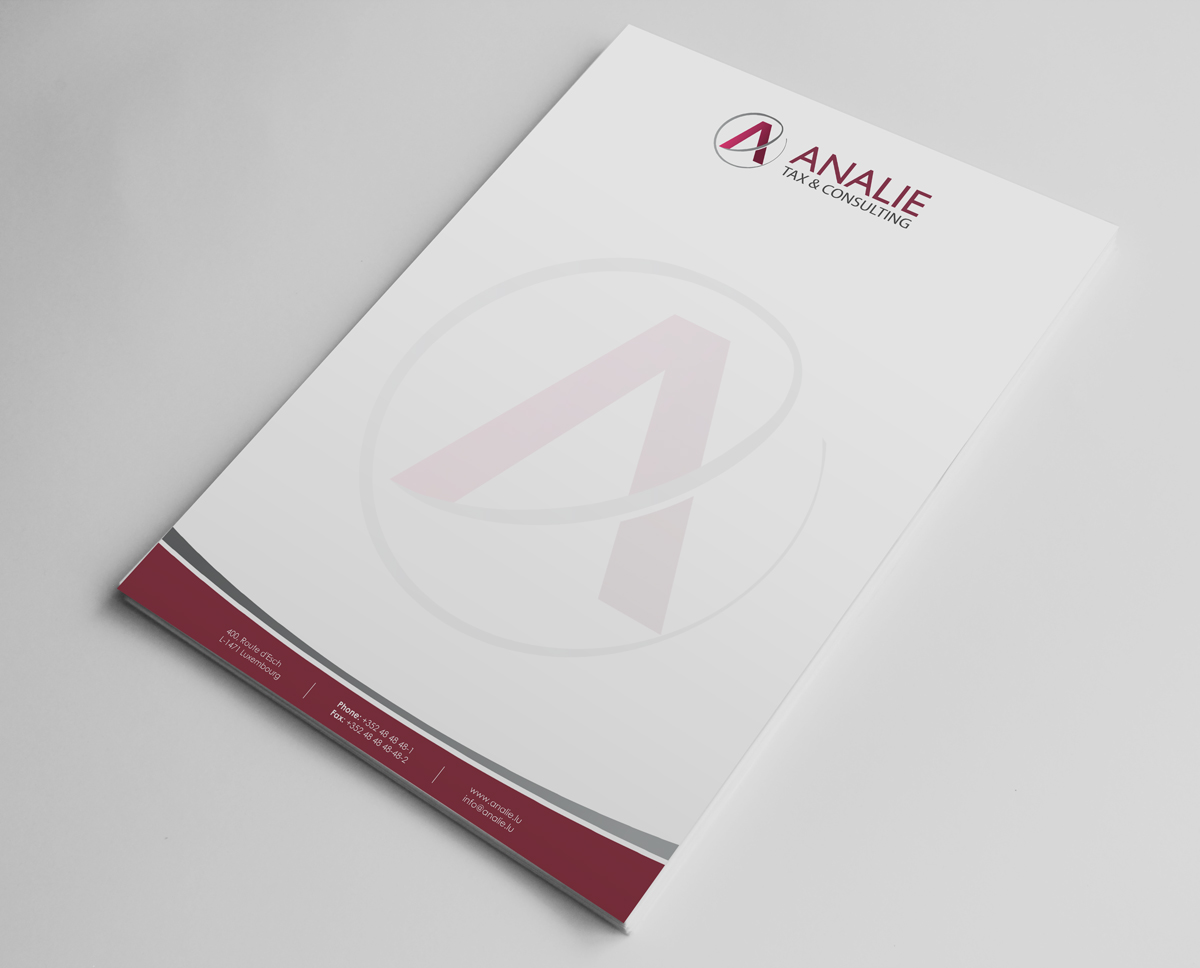 Schreibwaren-Design von logodentity für Analie Sarl | Design #2160504