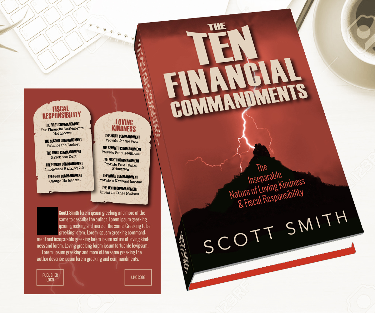 Diseño de portada de libro por Thomas DeHart para este proyecto | Diseño #9915565