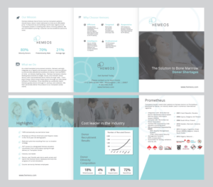 Broschüren-Design von Achiver für Hemeos | Design: #10000254