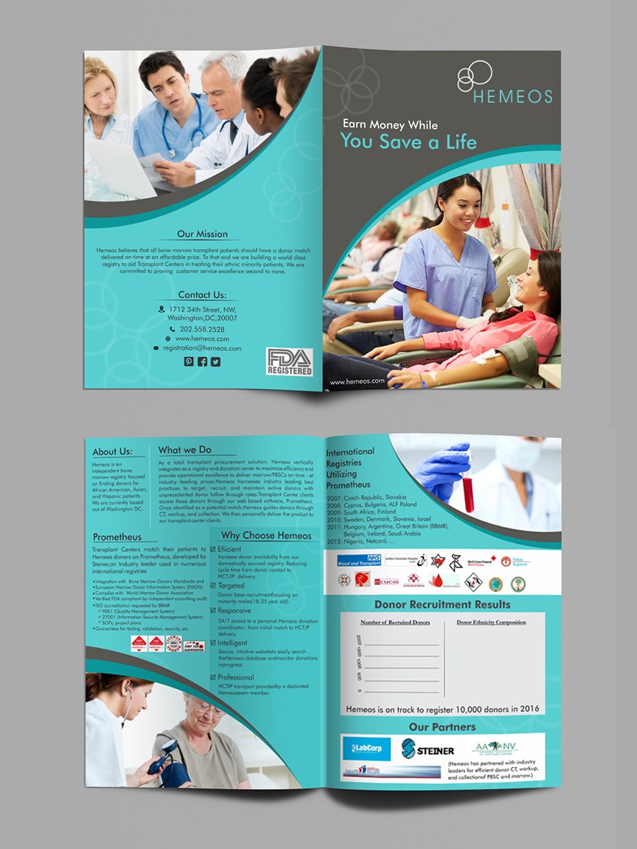 Brochure Design by ecorokerz for Hemeos | Design #9921791