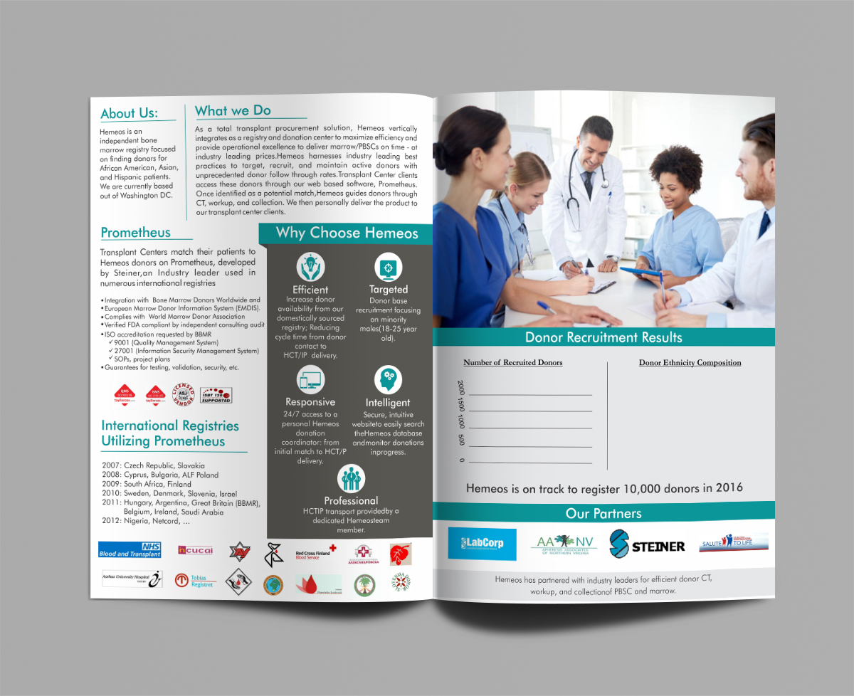 Brochure Design by ecorokerz for Hemeos | Design #9969665