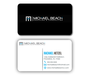 Design de Carte de Visite par Andrew1965 pour Michael Beach Coaching & Consulting, LLC | Design #2181947