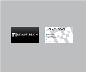 Design de Carte de Visite par cmoschler pour Michael Beach Coaching & Consulting, LLC | Design #2185531