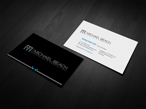 Business Card Design by diRtY.EMM for Michael Beach Coaching & Consulting, LLC | Design: #2168120