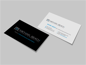 Visitenkarten-Design von diRtY.EMM für Michael Beach Coaching & Consulting, LLC | Design: #2190822