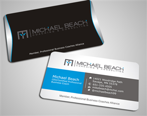 Business Card Design by SKYdesign for Michael Beach Coaching & Consulting, LLC | Design: #2189071