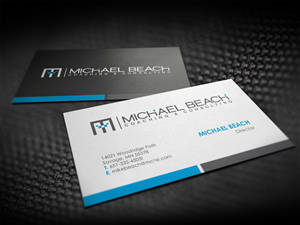Visitenkarten-Design von logodentity für Michael Beach Coaching & Consulting, LLC | Design: #2178568