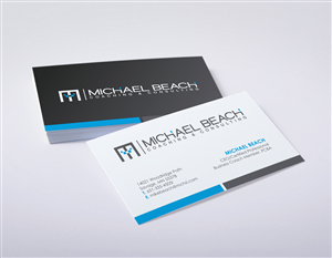 Visitenkarten-Design von logodentity für Michael Beach Coaching & Consulting, LLC | Design: #2181834