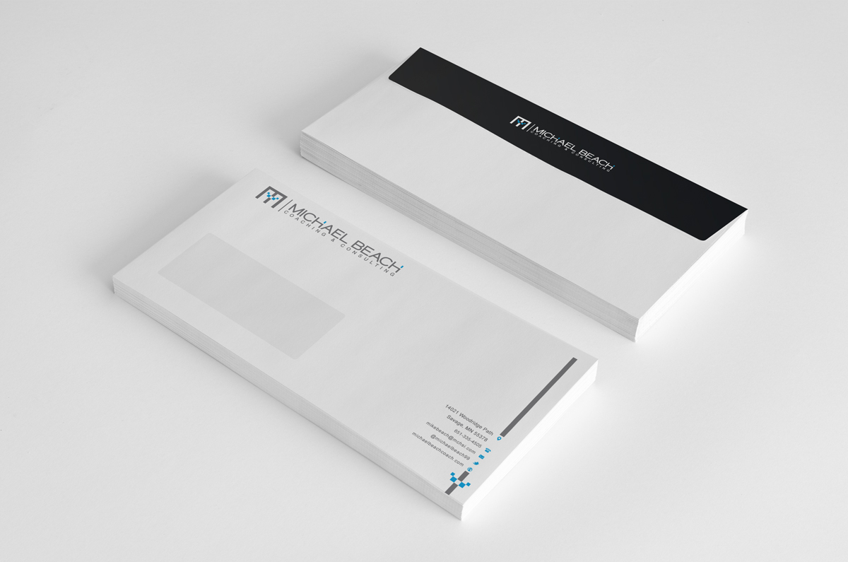 Stationery Design by stoodio.id for Michael Beach Coaching & Consulting, LLC | Design #2188050