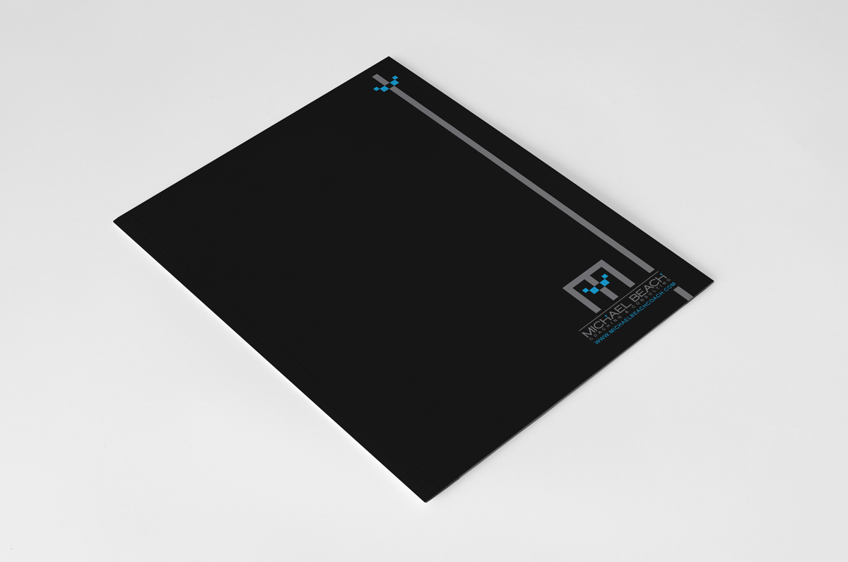 Schreibwaren-Design von stoodio.id für Michael Beach Coaching & Consulting, LLC | Design #2191055