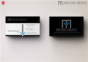 Diseño de Papelería por stoodio.id para Michael Beach Coaching & Consulting, LLC | Diseño: #2200388