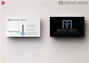 Diseño de Papelería por stoodio.id para Michael Beach Coaching & Consulting, LLC | Diseño: #2200390