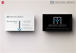 Diseño de Papelería por stoodio.id para Michael Beach Coaching & Consulting, LLC | Diseño: #2206946