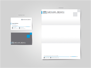 Design de Papeterie par Cyanide Designz pour Michael Beach Coaching & Consulting, LLC | Design : #2173232