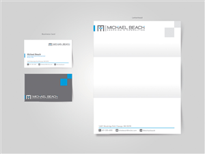 Design de Papeterie par Cyanide Designz pour Michael Beach Coaching & Consulting, LLC | Design : #2175088