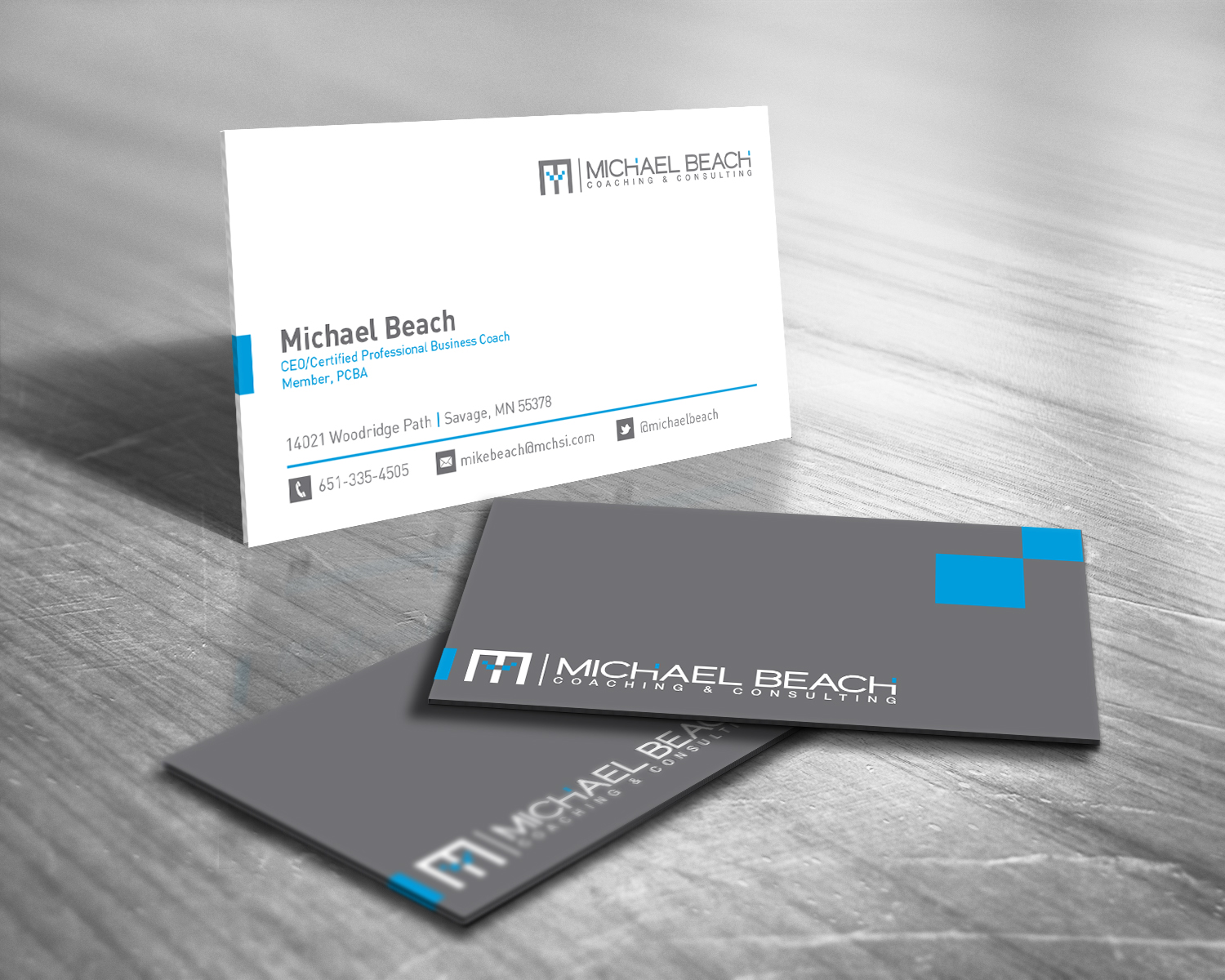 Diseño de Papelería por Cyanide Designz para Michael Beach Coaching & Consulting, LLC | Diseño #2175094