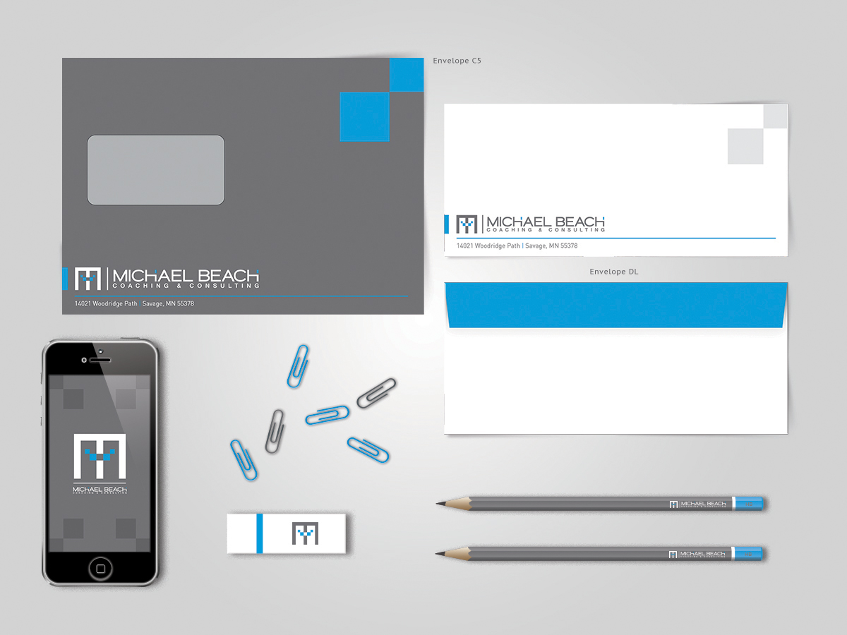 Diseño de Papelería por Cyanide Designz para Michael Beach Coaching & Consulting, LLC | Diseño #2175215