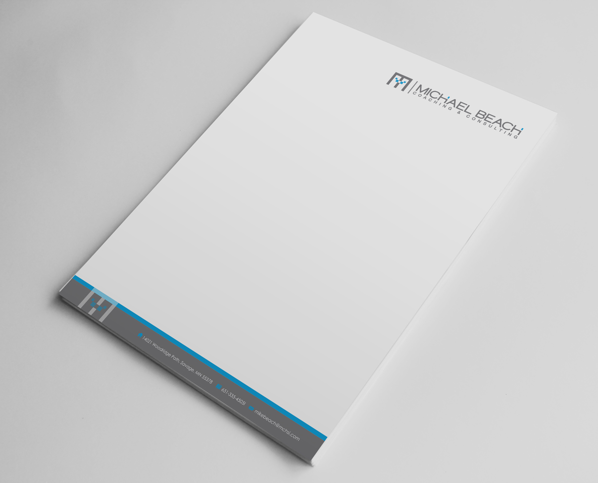 Design de Papeterie par logodentity pour Michael Beach Coaching & Consulting, LLC | Design #2173168