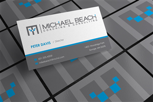 Design de Papeterie par logodentity pour Michael Beach Coaching & Consulting, LLC | Design : #2173175
