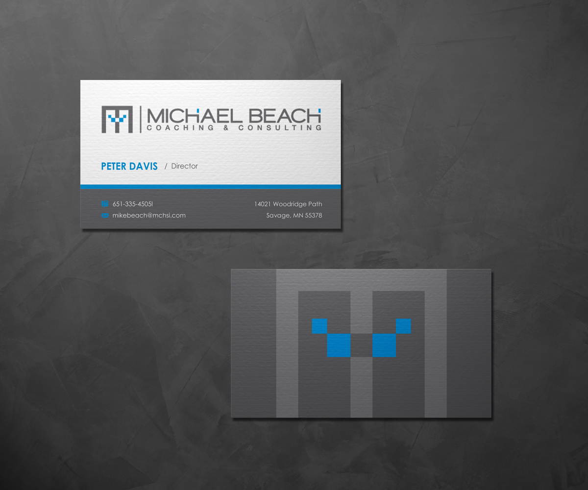 Diseño de Papelería por logodentity para Michael Beach Coaching & Consulting, LLC | Diseño #2173179