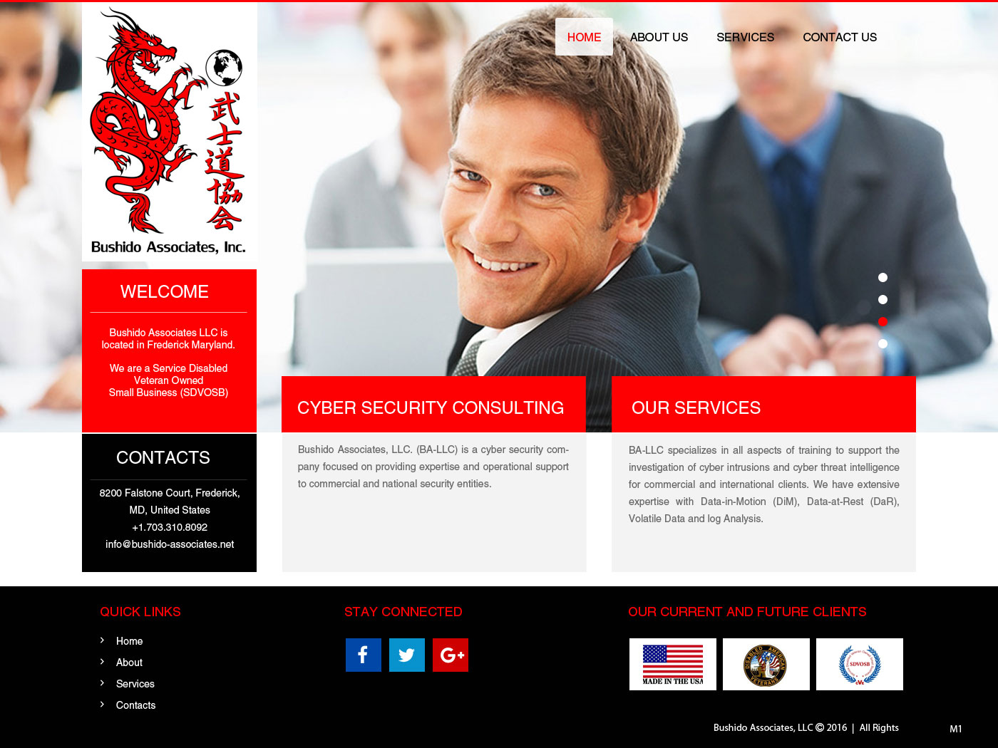 Web Design by pb for Bushido Associates, Inc. | Design #9920464