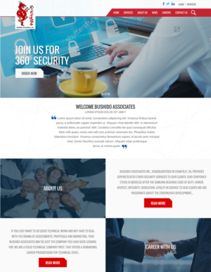 Web Design par Infoway pour Bushido Associates, Inc. | Design #10152688