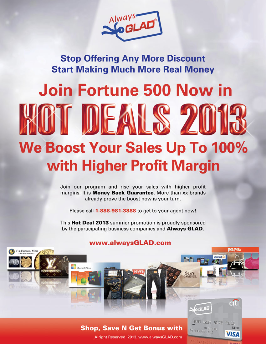 Flyer Design by feline the cat for www.alwaysglad.com | Design #2174632