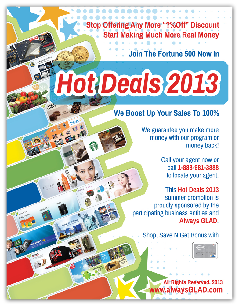 Diseño de Flyer por Bogi para www.alwaysglad.com | Diseño #2178248