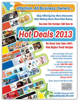 Design de Flyer par Bogi pour www.alwaysglad.com | Design : #2192660