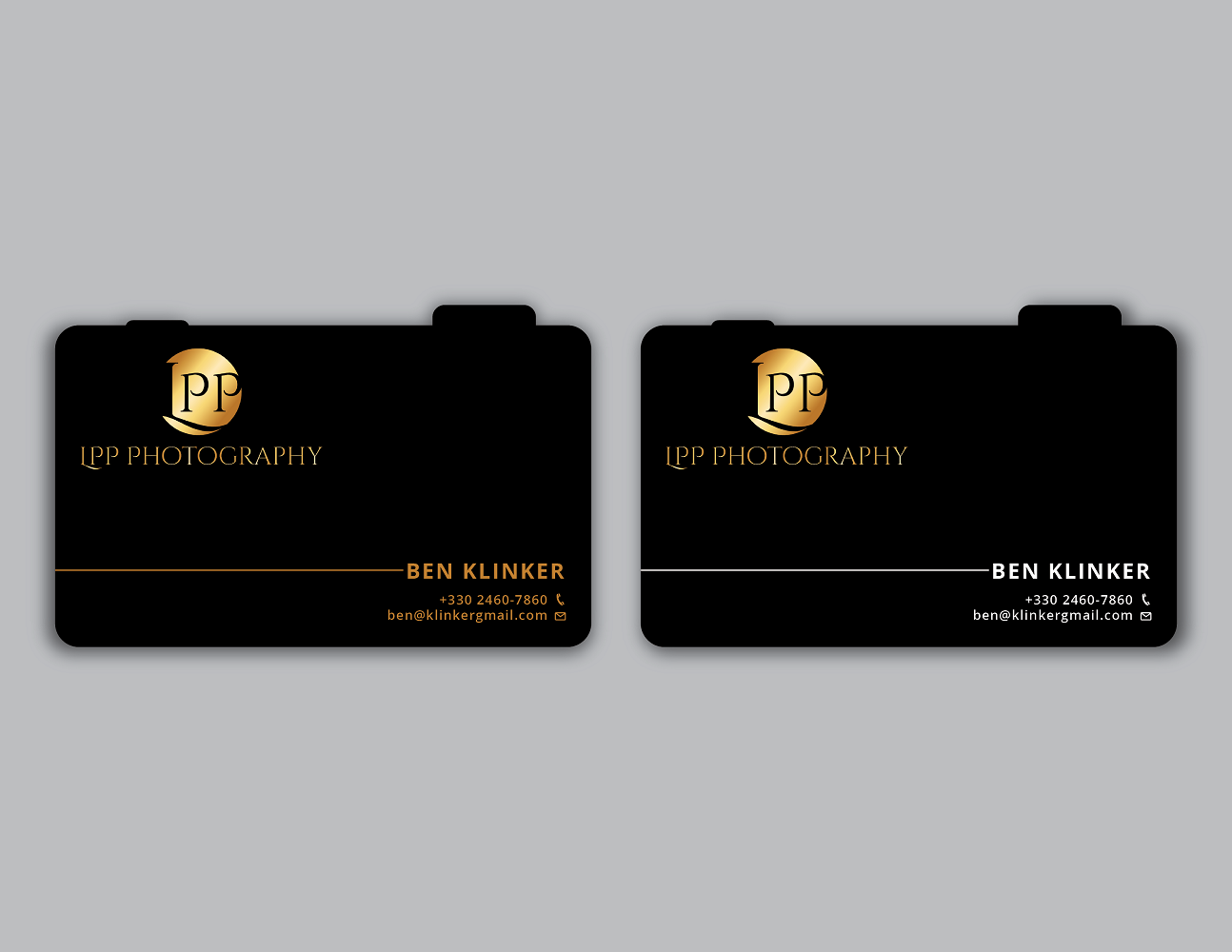 Business Card Design by Verified artistry for LPP Photography | Design #9898749