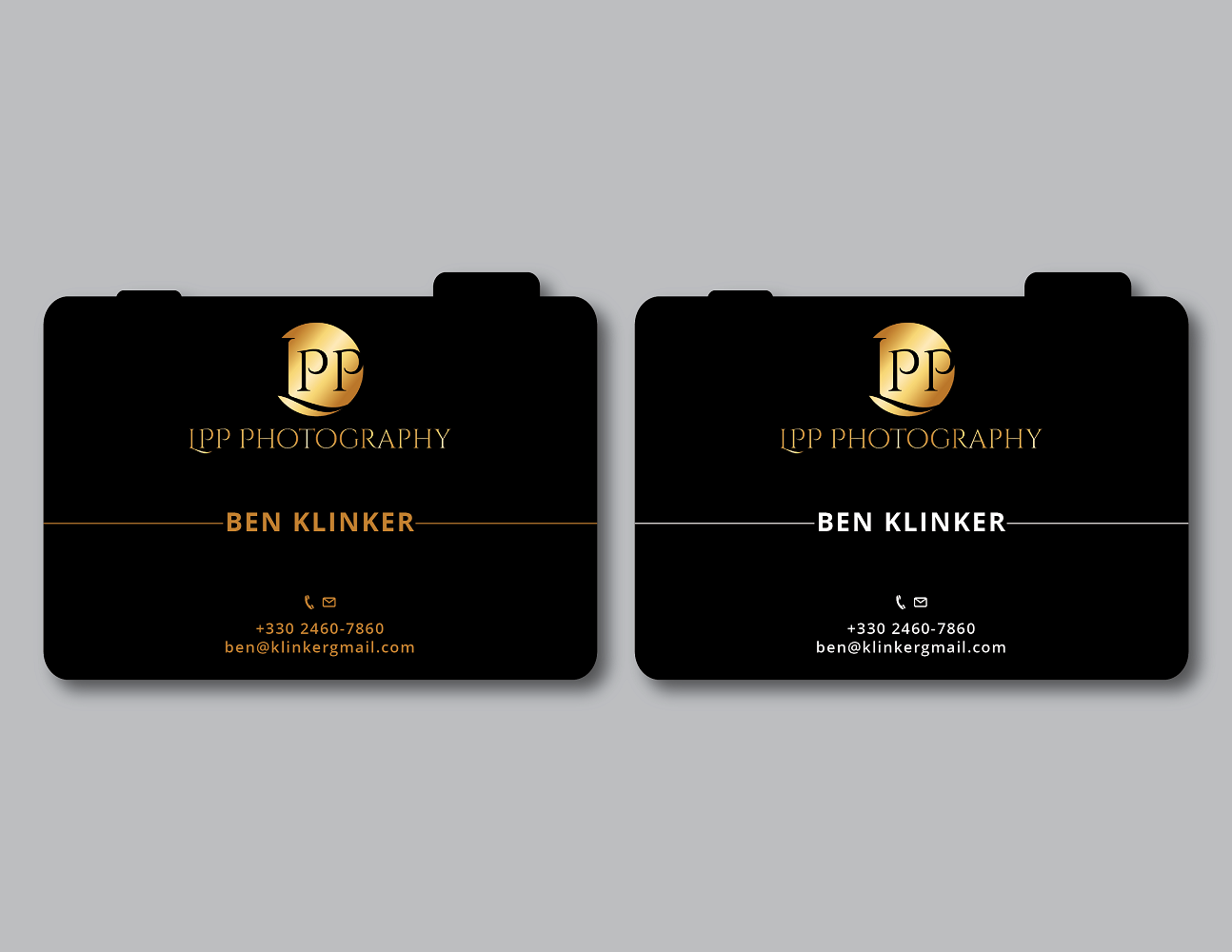 Business Card Design by Verified artistry for LPP Photography | Design #9898756