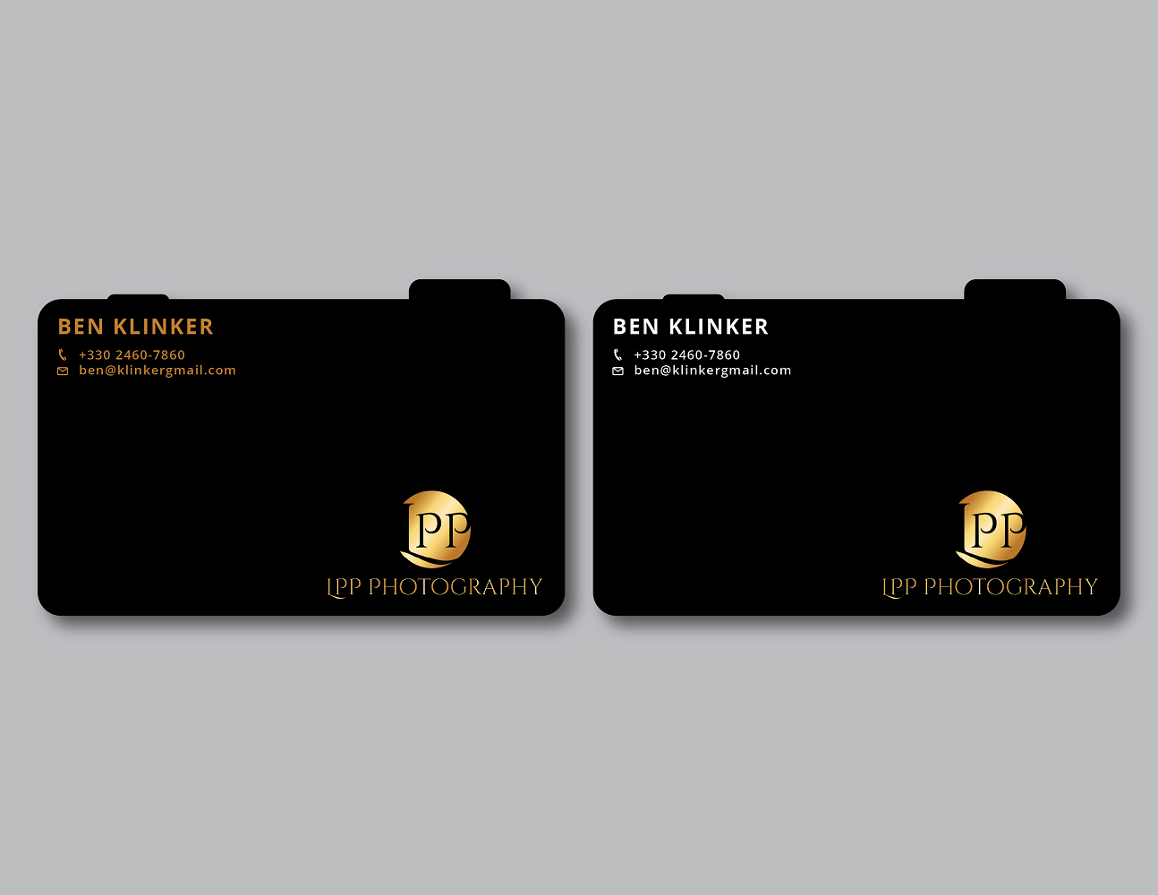 Business Card Design by Verified artistry for LPP Photography | Design #9898758