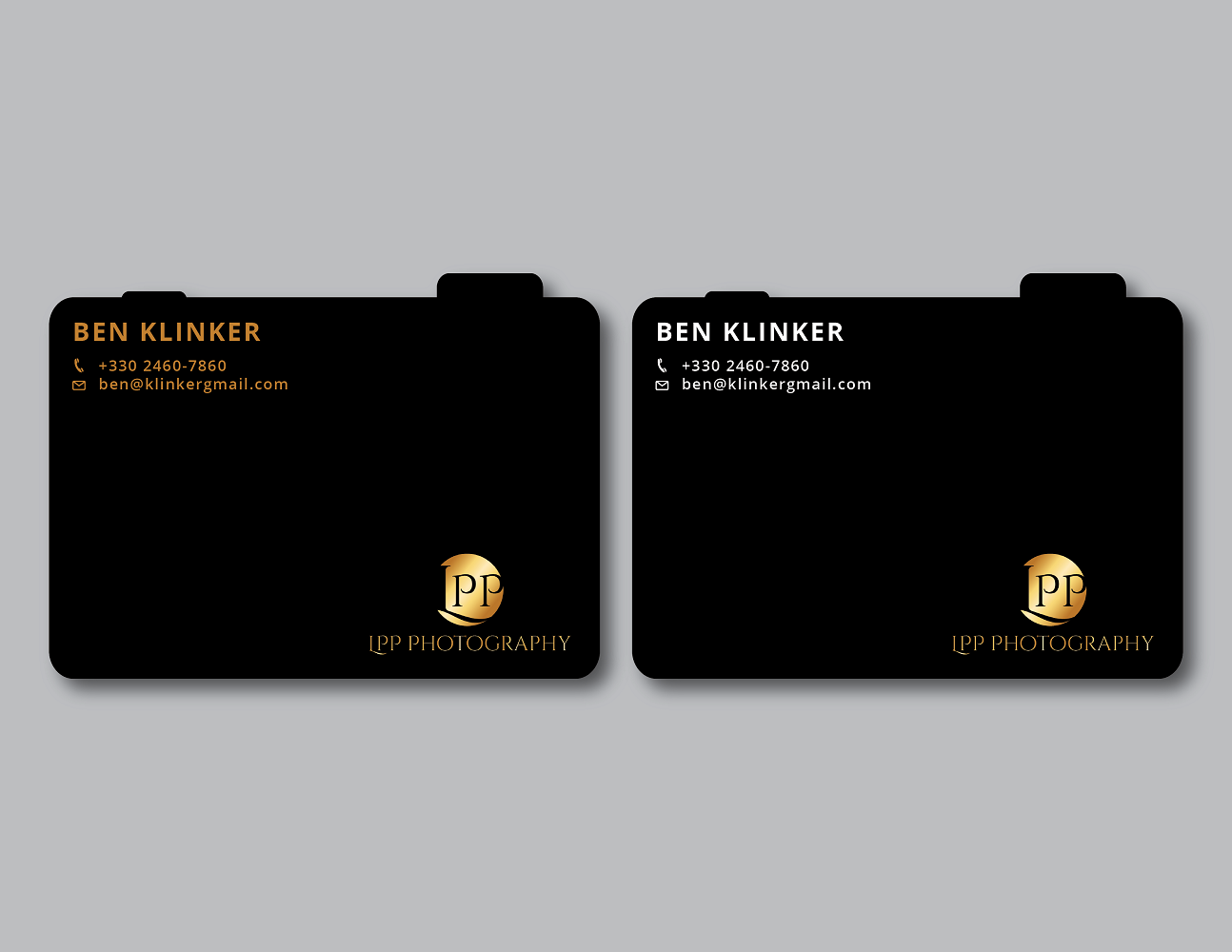Business Card Design by Verified artistry for LPP Photography | Design #9898759