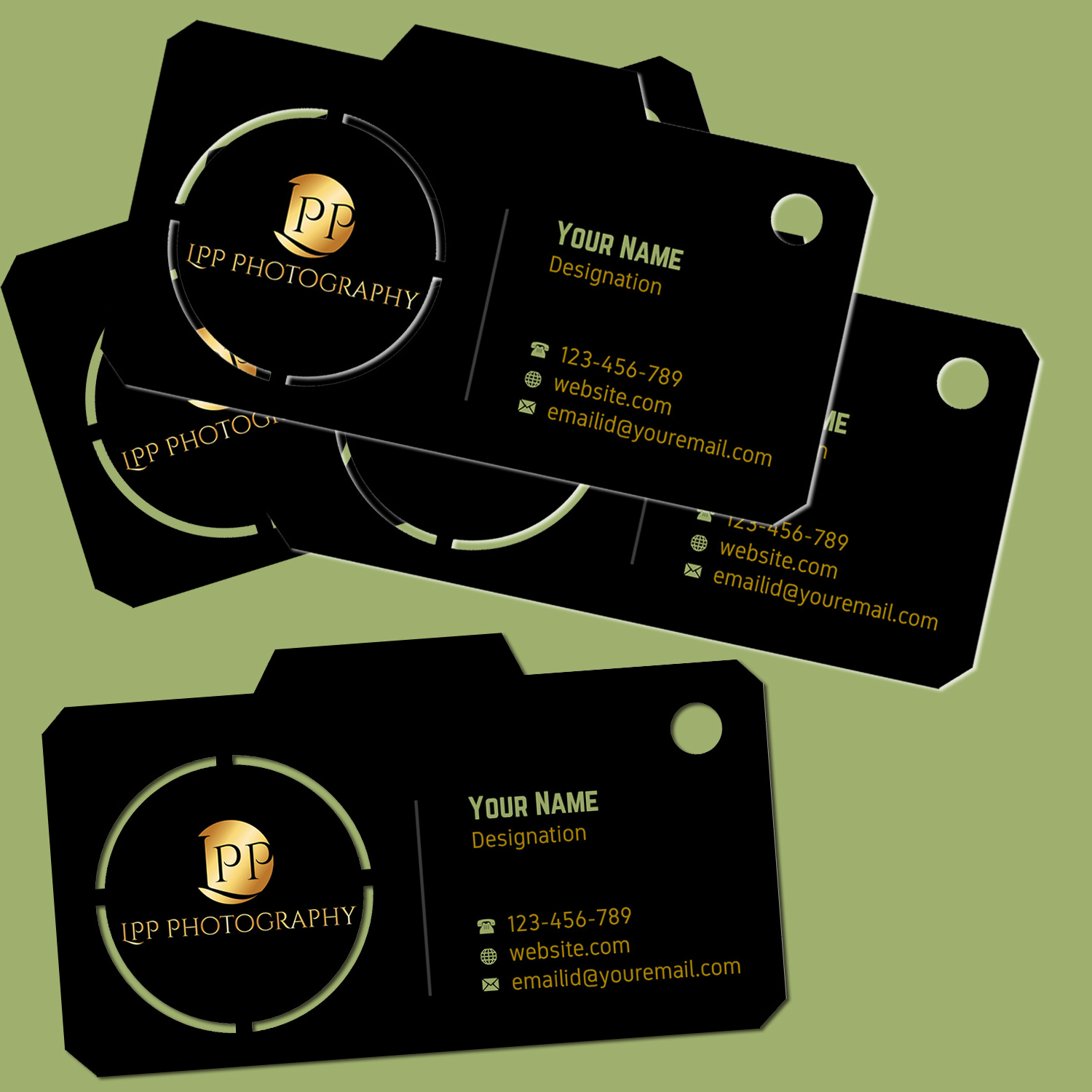 Design de Carte de Visite par Awash pour LPP Photography | Design #10080542