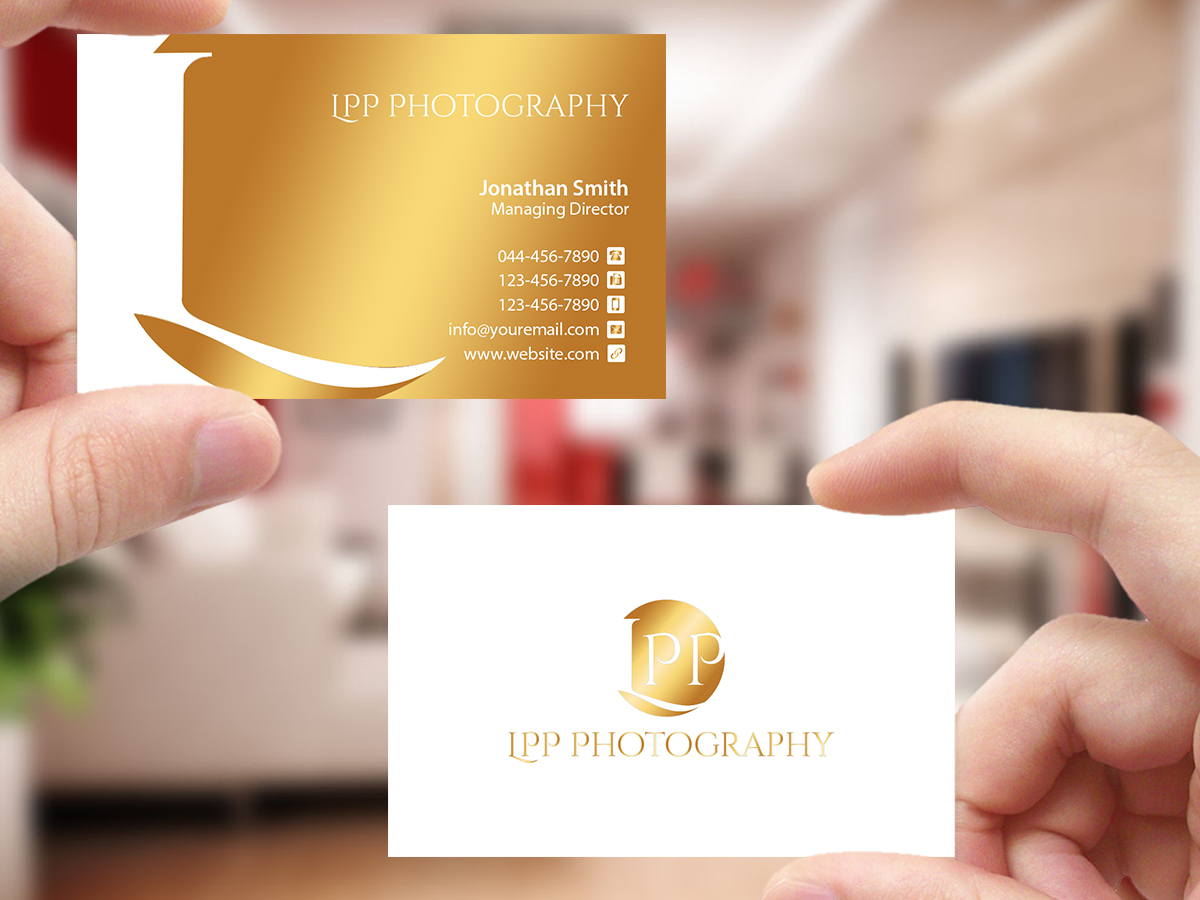 Business Card Design by Creations Box 2015 for LPP Photography | Design #9914529