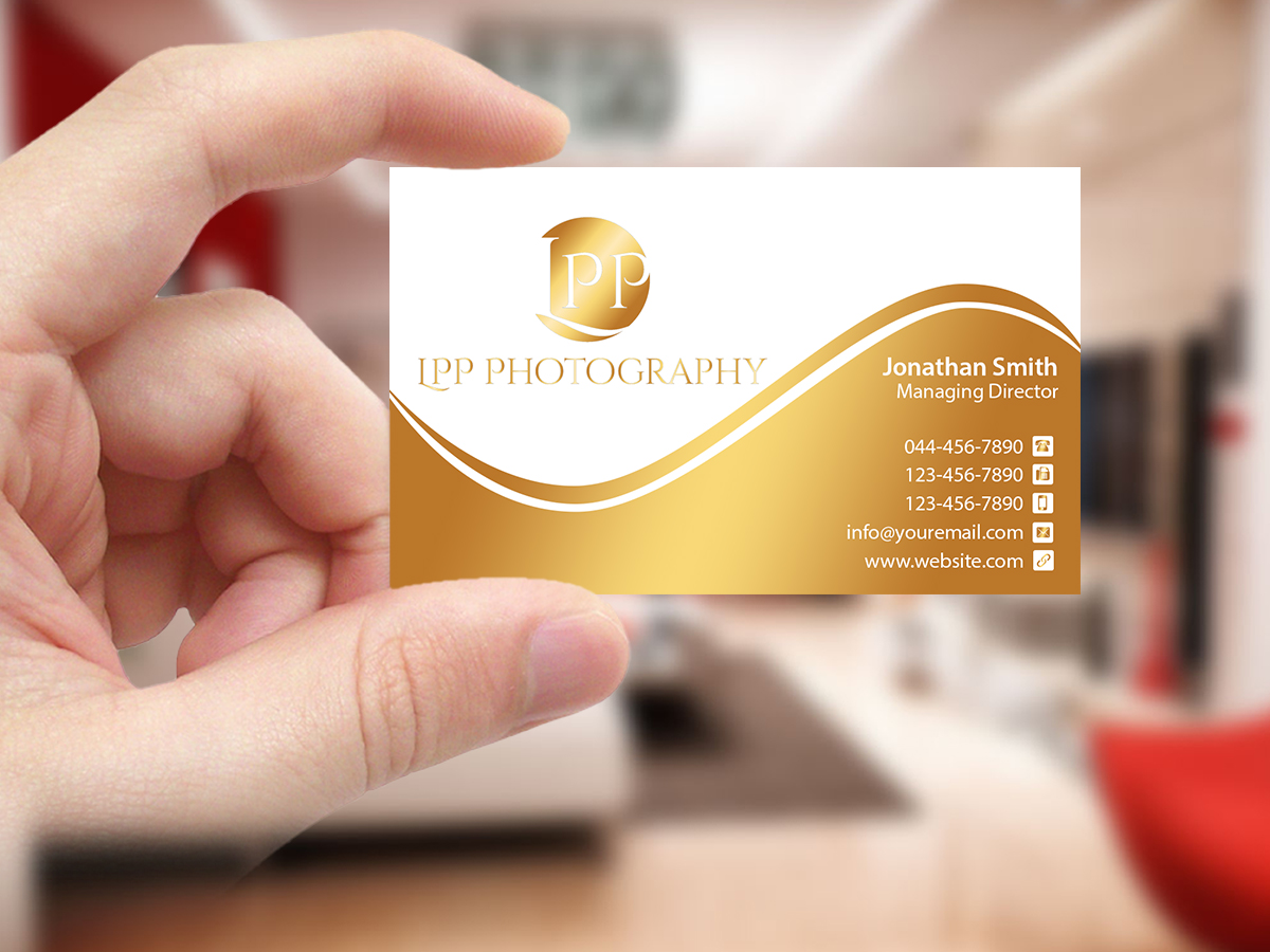 Business Card Design by Creations Box 2015 for LPP Photography | Design #9914532
