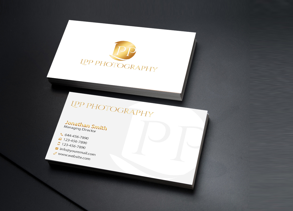 Business Card Design by Creations Box 2015 for LPP Photography | Design #9914542