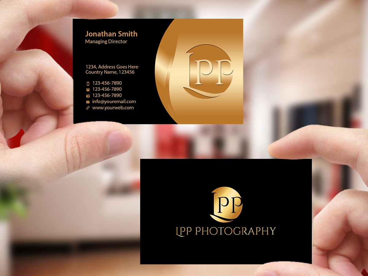 Business Card Design by Creations Box 2015 for LPP Photography | Design #9914548