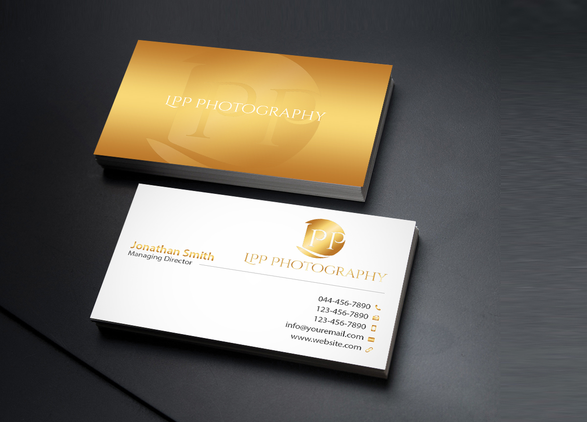Business Card Design by Creations Box 2015 for LPP Photography | Design #9914549